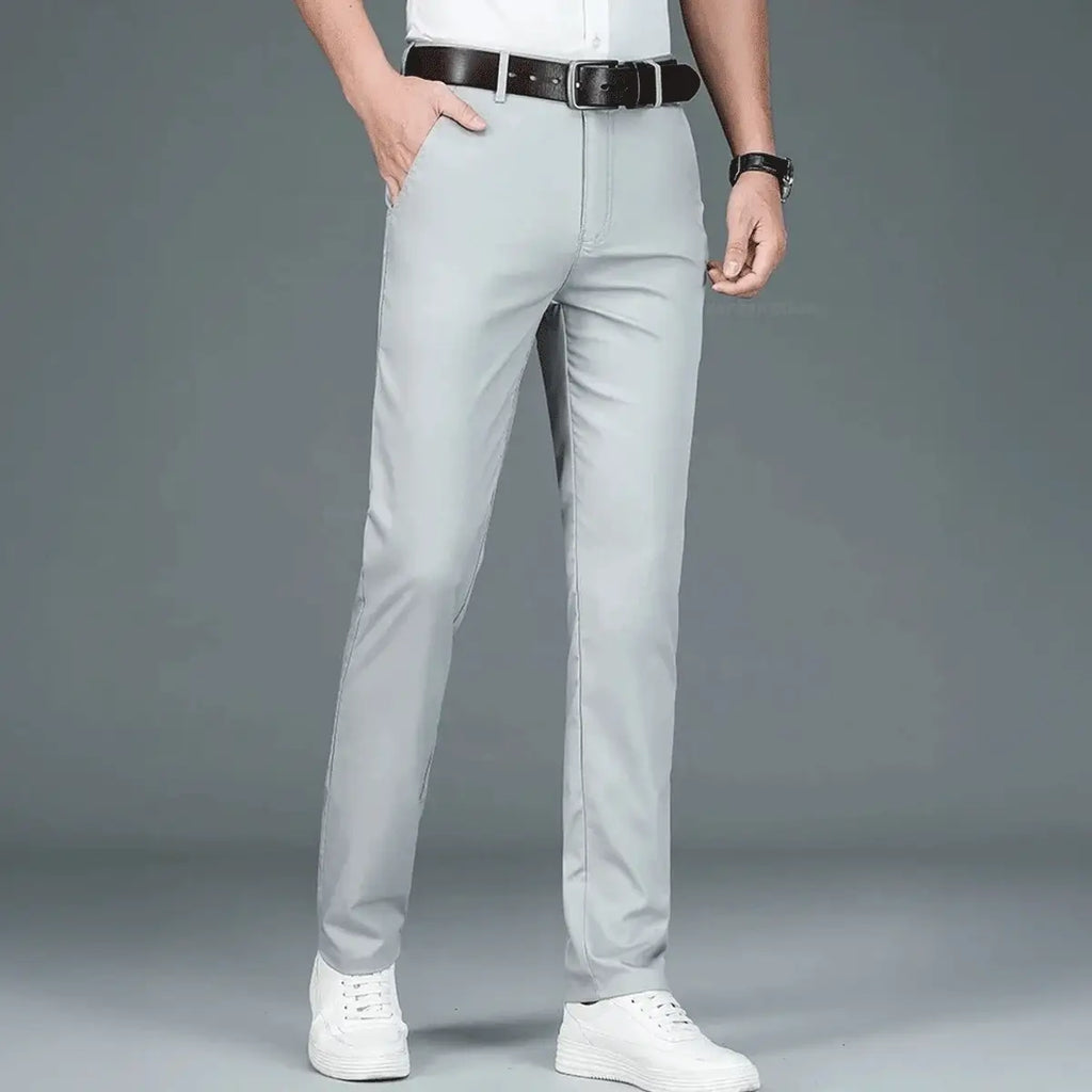 Luffy® Stretchy Social Trousers (+ Free Leather Belt)