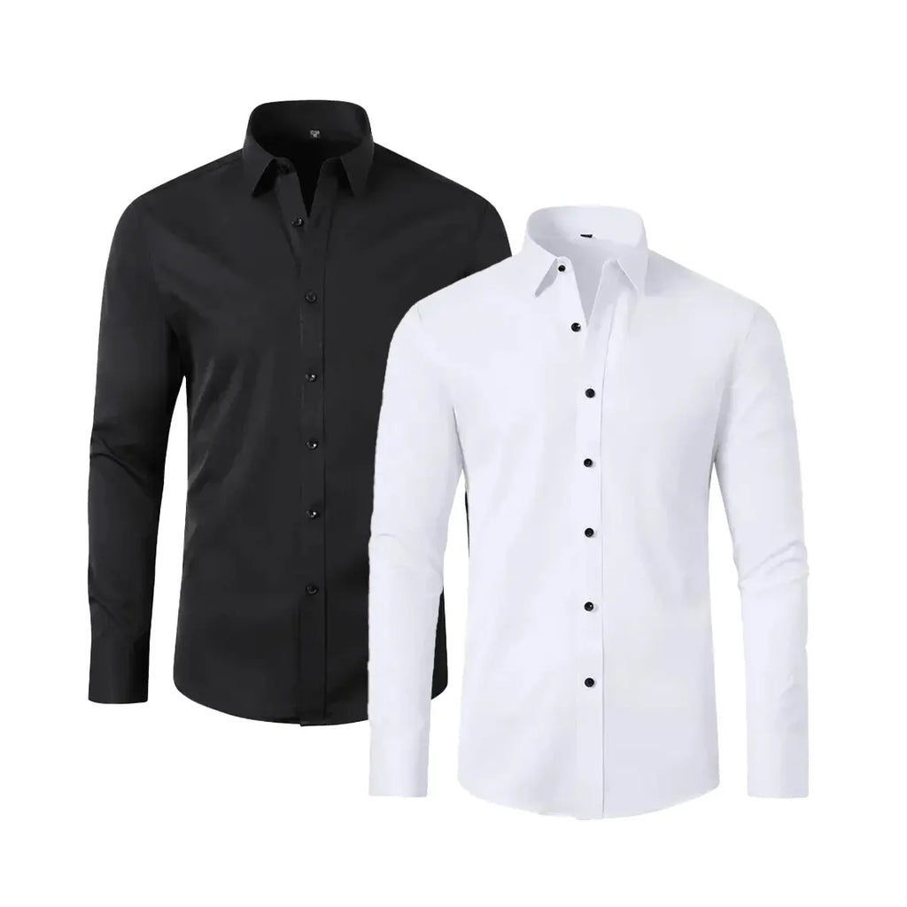 Men's Slim Fit UltraTech™ Dress Shirt (Grab One, Get One Free!)