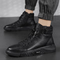 Hector - Tough Black Leather Kicks for Blokes